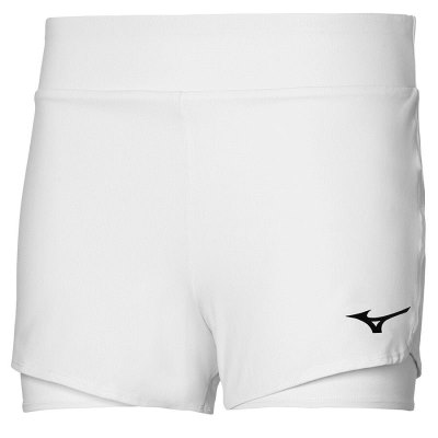 Pantalones Cortos Mizuno Flex Mujer Blancos - Chile M061XWQHGV